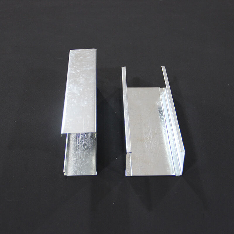 Light Steel Keel Galvanized Steel Profiles With Metal Screw U Channel Steel Stud Ceiling