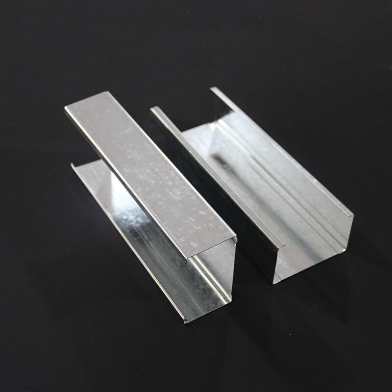Light Steel Keel Galvanized Steel Profiles With Metal Screw U Channel Steel Stud Ceiling