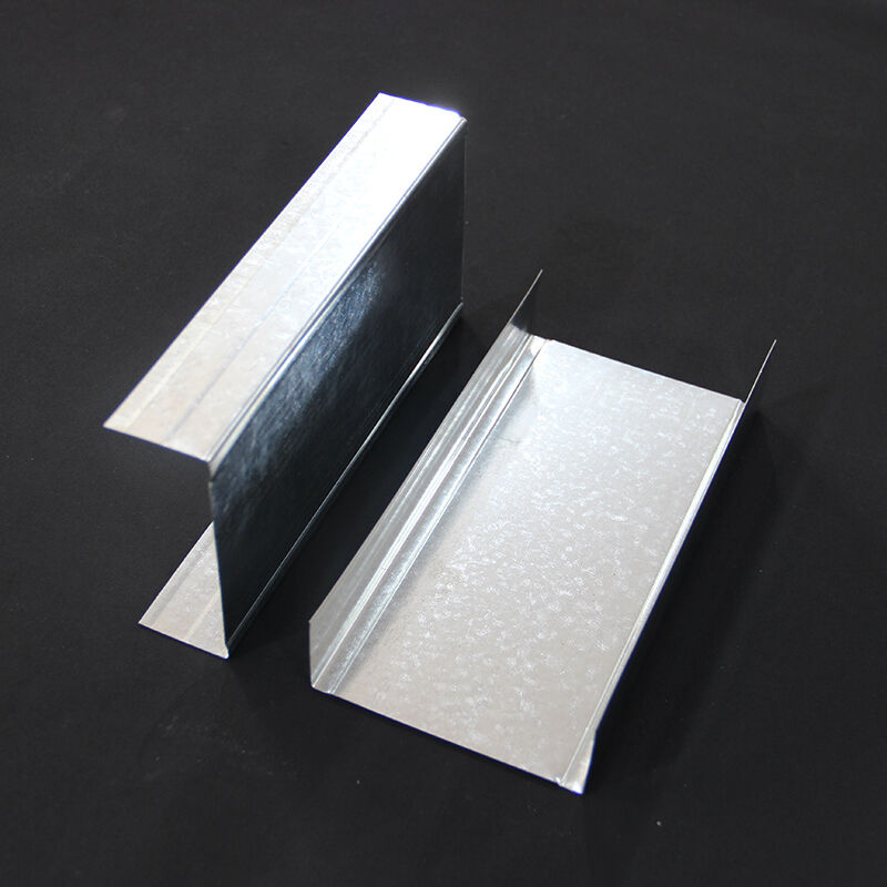 Fireproof Metal Stud Gypsum Board 3 5/8 In G40 Steel Studs For Drywall
