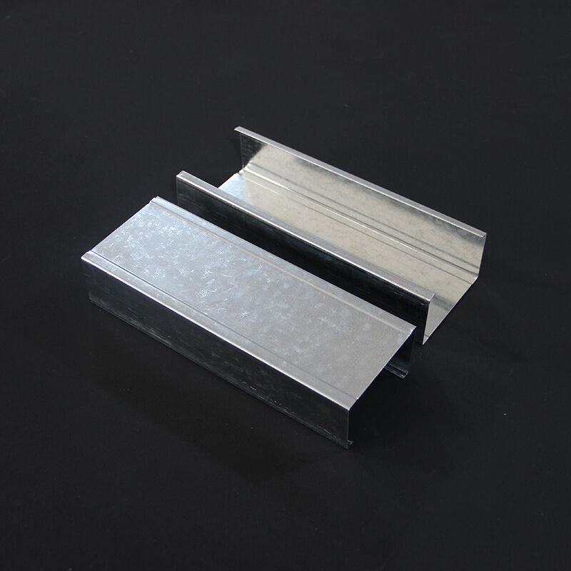 Galvanized Steel Metal Drywall Studs Light Gauge Metal Framing Channel For Partition Wall System