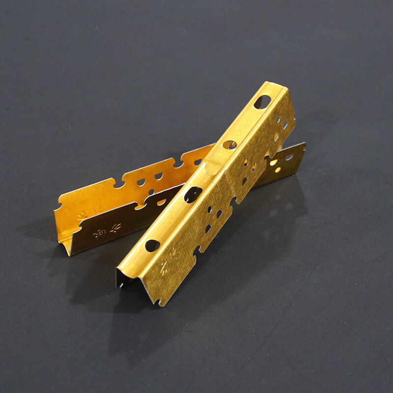 High Strength Metallic Color Light Steel Hook Channel For Gypsum Board