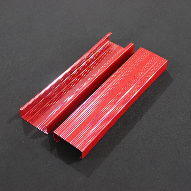 Suspended Ceiling Frame Drywall Light Gauge Steel Channel Metal U Channel Track High Strength