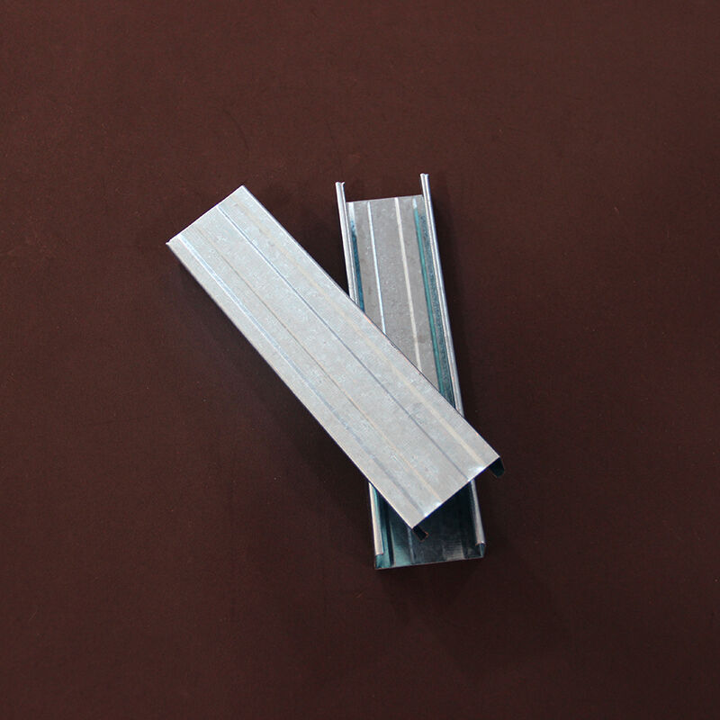 Coated Drywall Metal Studs And Tracks U Light Steel Keel Omega Top Cross Rail